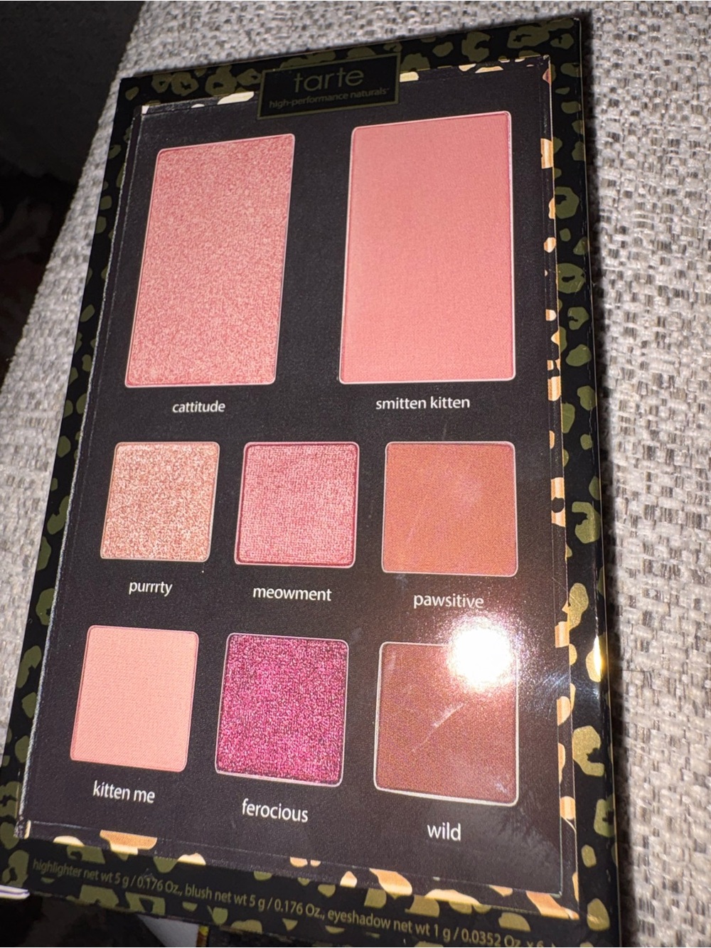 Tarte Confessions of a Maneater Cheek & Eye Palette - Radiant Pink Shades